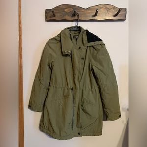 Women’s Coffee Shop New York Jacket - Size Small - Army Green - Like New
